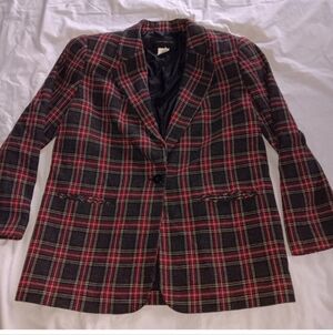 Harris/Wallace Women's Blazer Jacket Size Medium, 40% wool